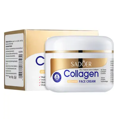 Sadoer Crema anti-imbatranire cu colagen 100 g