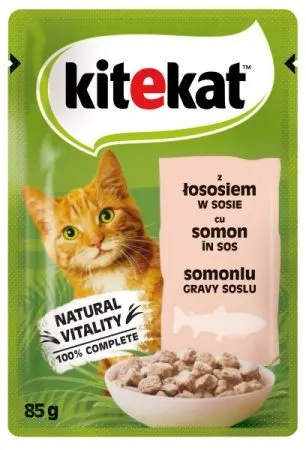 Kitekat Plic Adult Somon 85 G