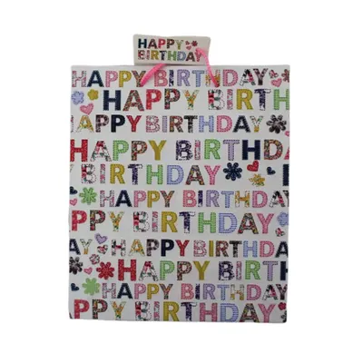 Punga cadou hartie L BIRTHDAY DREAMY