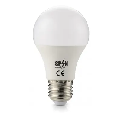 Bec Led E27, model glob A60, 8W=70W, 6400K, lumina rece, 720Lm