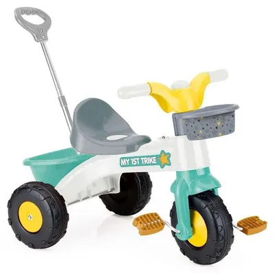 Tricicletă cu control parental Dolu - pastel