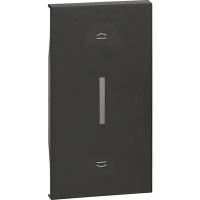 L.NOW - tasta Intrerupator storuri 2M negru