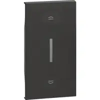 L.NOW - tasta Intrerupator storuri 2M negru