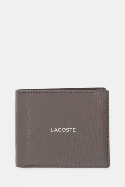 Lacoste portofel RFID pentru bărbați, din piele