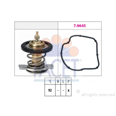 Termostat, lichid racire FACET 7.8847