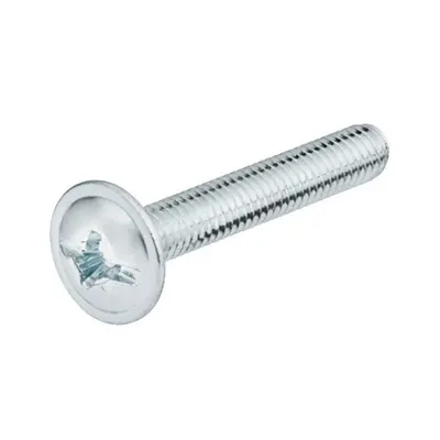 Surub Cap Bombat cu Saiba, Otel, Zincat - M4 X 16