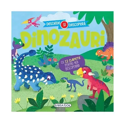 Deschide și descoperă. Dinozauri - Hardcover - ***