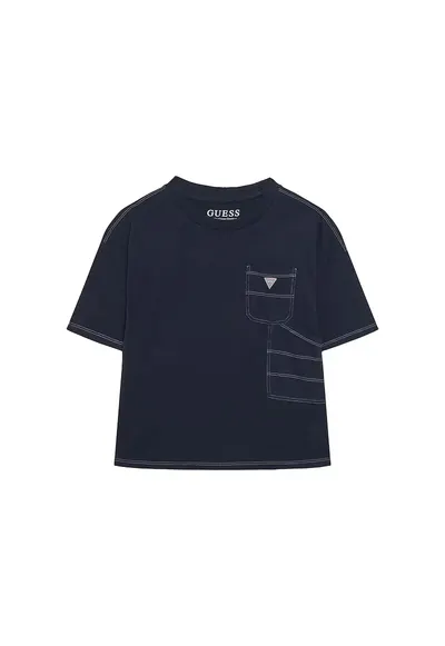 Tricou copii - bumbac - bleumarin 722025 - Bleumarin