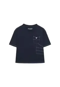 Tricou copii - bumbac - bleumarin 722025 - Bleumarin