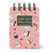 Carnet liniat dictando cu spirala, Pisica Sushi, Legami