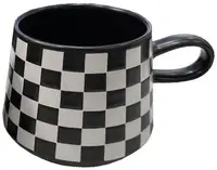 Ceaşcă Maison - Blend 1, 320 ml, alb-negru