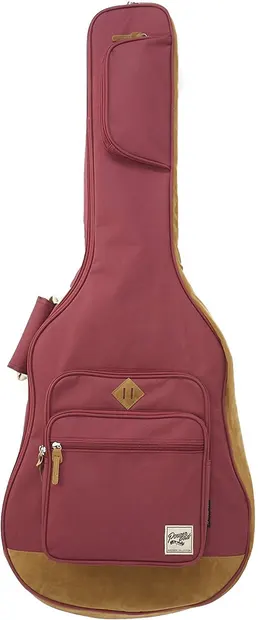 Husă pentru chitară acustică Ibanez - IAB541, roșu/maro