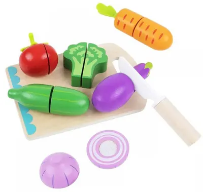 Set de joc Tooky Toy - Legume pentru tăiere