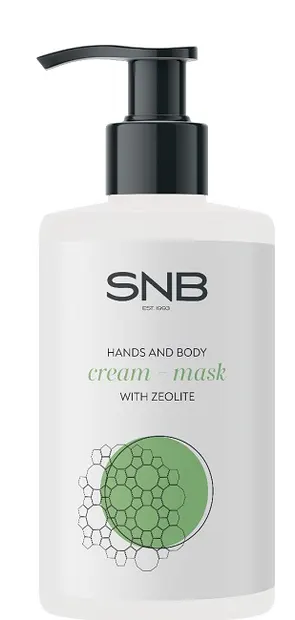 SNB Professional Mască de mâini și picioare cu zeolit, 250 ml