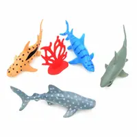 Set de figurine Deluxebase, jumbo, Sharks, 5 piese