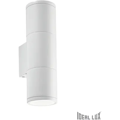 Aplica de exterior Gun Mica, 2 becuri, dulie E27, L:65 mm, H:210 mm, Alb
