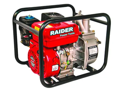 Pompă de apă pe benzină Raider - RD-GWP01, 4.1 kW, 2"