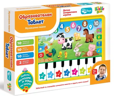 Tableta educativa pentru copii Thinkle Stars - Pian muzical