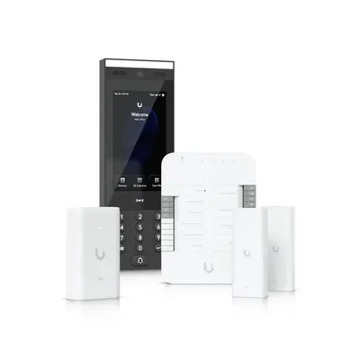 Kit control acces Ubiquiti UA-G3-SK-Gate, 2 MP, Gate Hub, G3 Intercom, NFC, PIN, Face Unlock, PoE++