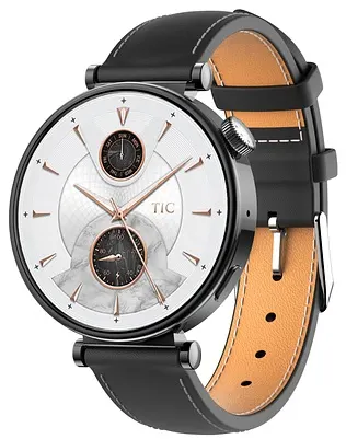 Smartwatch Riversong - Glow Black, 1.32'', Leather