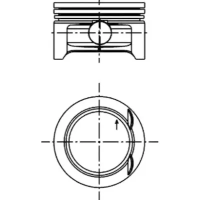 Piston Kolbenschmidt 40382600