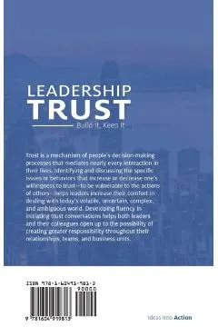 Leadership Trust: Build It, Keep It