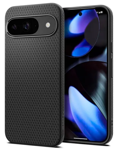 Husă Spigen - Liquid Air, Google Pixel 9/9 Pro, negru