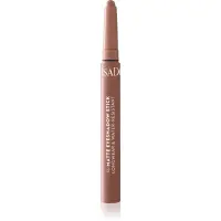 IsaDora The Eyeshadow Stick Matte creion de ochi lunga durata cu efect matifiant culoare 61 Apricot Blush 1.2 g