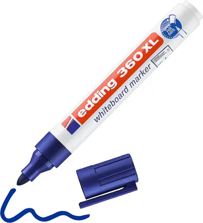 Marker pentru tablă albă Edding 360 XL - albastru