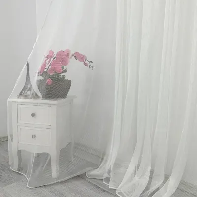 Perdea Celik tip in si matase, Ivoire, 140cm latime x 260cm inaltime, cu rejansa pt bara