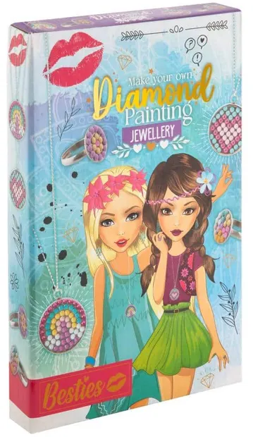 Set creativ Besties - Bijuterii cu diamante