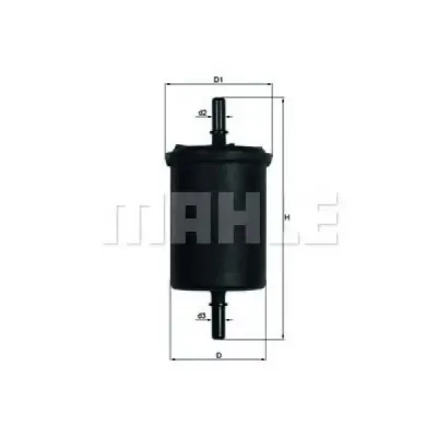 Filtru combustibil MAHLE ORIGINAL KL 248