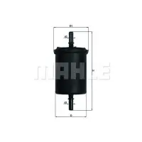 Filtru combustibil MAHLE ORIGINAL KL 248