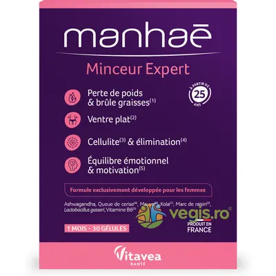 Minceur Expert (Expert in Slabire) 30cps vegetale Vitavea