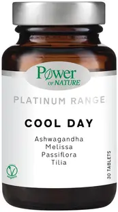 Platinum Range Cool Day, 30 tablete, Power of Nature