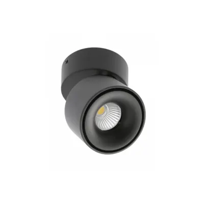 Spot - LED luminaire BIANCO, 8W,680lm,AC220-240V,50/60 Hz,PF>0,9,Ra≥80,IP20,IK06,36degrees,4000K,round,black