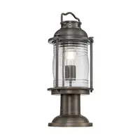 Pitic pentru exterior Ashland Bay 1 Light Medium Pedestal Lantern