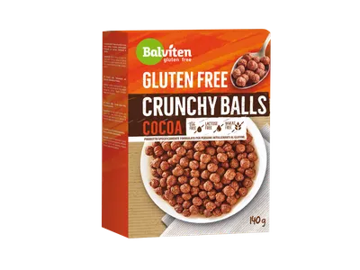 Bilute crocante cu cacao fara gluten si lactoza, 140g, Balviten