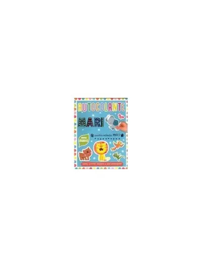 Autocolante mari pentru mănuțe mici. Animale sălbatice - Paperback - ***