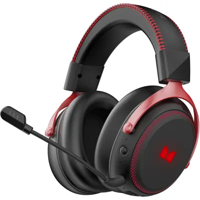 Casti Gaming Wireless Monster Mission 350, BT / Wi-Fi / Wired, Negre