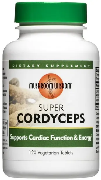 Super Cordyceps, 120 tablete, Mushroom Wisdom