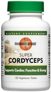 Super Cordyceps, 120 tablete, Mushroom Wisdom