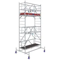 Schela mobila Stabilo S10 0,75 x 2m, aluminiu, inaltime lucru 5,4m
