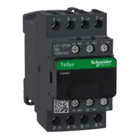 Contactor, TeSys Deca, 4P(4NO),AC-1, <=440V, 25A, bobina standard 125V DC, terminal cu clema cu surub