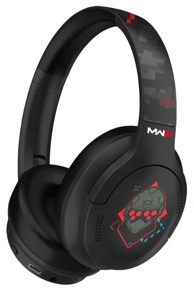 Căști wireless OTL Technologies - MW3, ANC Black Pixel Camo