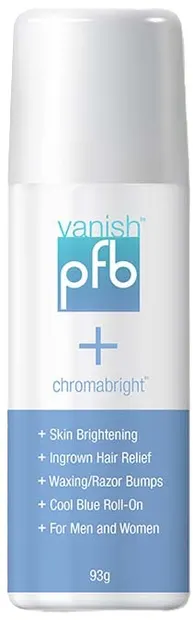 Pfb Vanish Depigmentant roll-on împotriva firelor de păr încarnate, 93 g