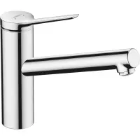 Baterie chiuveta bucatarie crom lucios, monocomanda Hansgrohe Zesis M33 74802000