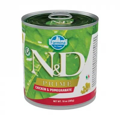 Conserva pentru caini Nd Prime Adult cu pui rodie 285 gr