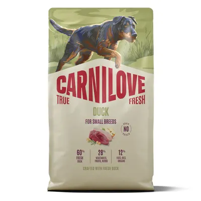 Carnilove True Fresh Dog Dry Duck Adult Small Breeds 4 kg