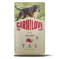 Carnilove True Fresh Dog Dry Duck Adult Small Breeds 4 kg